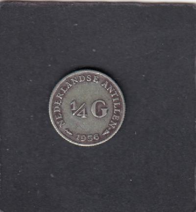 Beschrijving: 1/4 Gulden 